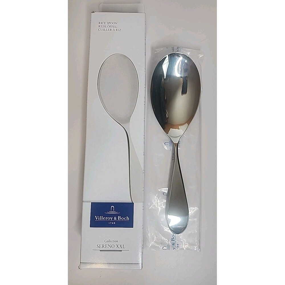 Villeroy & Boch Sereno XXL Rice Spoon 18/10 Stainless Steel NIB